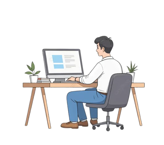 Ofiste çalışan kişi